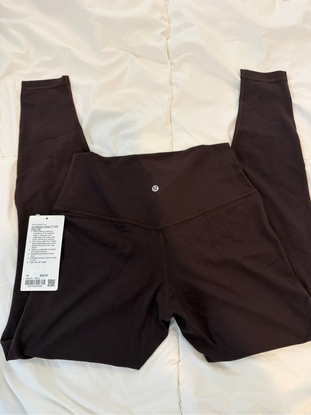 Lululemon Align High-Rise Leggings - Sequoia dark brown